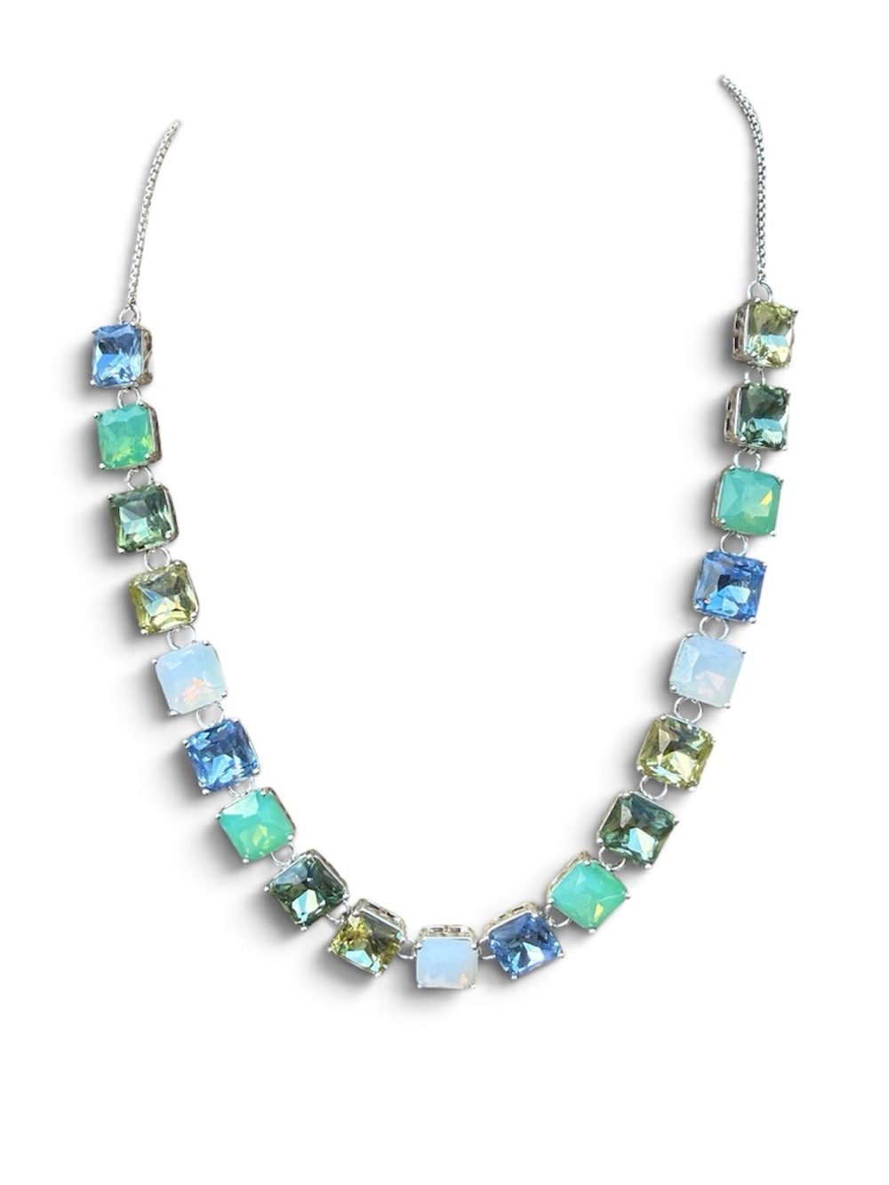 Bomb Party Retro Jewel Candy Crystal Necklace - Women's Jewelry